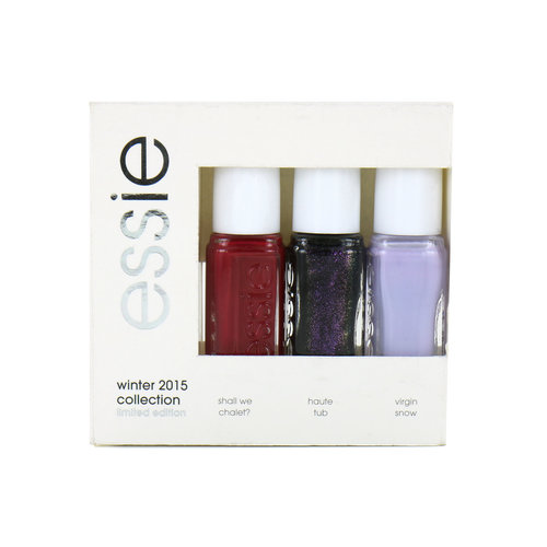 Essie Winter Collection Mini Vernis à ongles - 3 x 5 ml (Ensemble-cadeau)