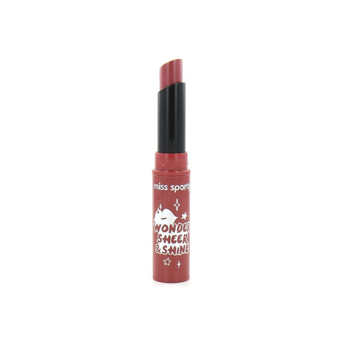 Miss Sporty Wonder Sheer & Shine Lipstick - 110 Rosewood Wash