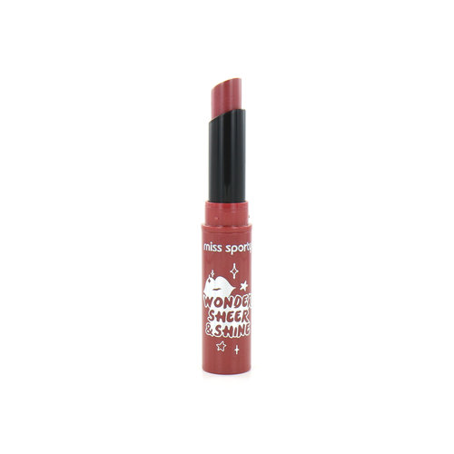 Miss Sporty Wonder Sheer & Shine Rouge à lèvres - 110 Rosewood Wash