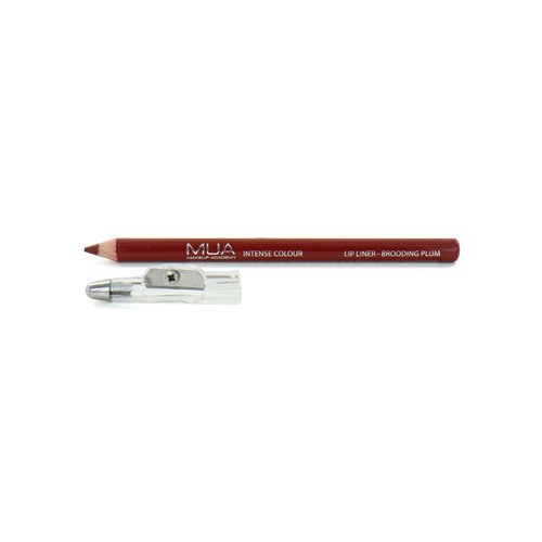 MUA Intense Colour Crayon à lèvres - Brooding Plum (Avec taille-crayon)