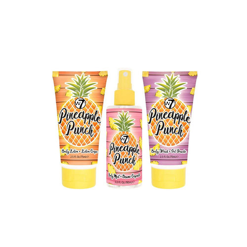 W7 Pineapple Punch Travel Set Trio Cadeauset