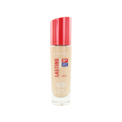 Rimmel Lasting Finish With Hyaluronic Acid Foundation - 100 Ivory