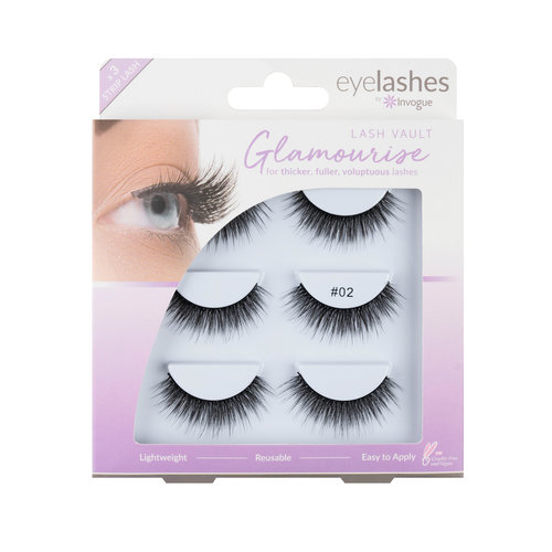 Invogue Multipack Faux Cils - Vault 2 (Ensemble de 3)