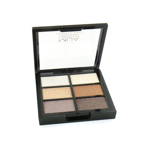 MUA 6 Shade Glamour Palette Yeux - Golds