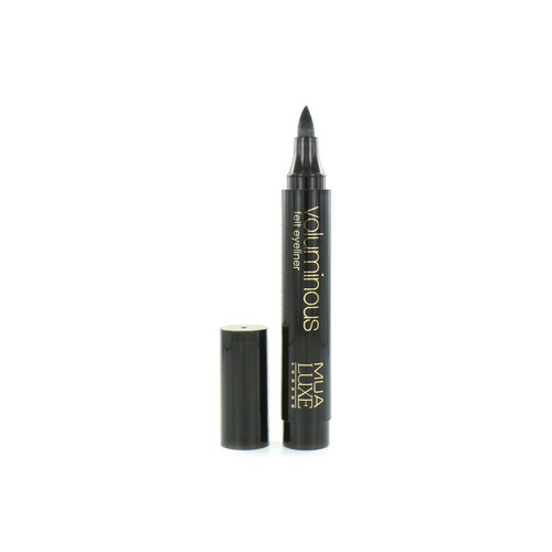 MUA Luxe Voluminous Felt Eyeliner - Bold Black