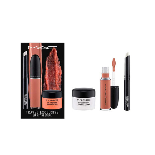 MAC Cosmetics Travel Exclusive Lip Kit Cadeauset - Neutral