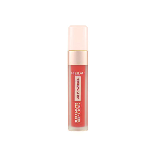 L'Oréal Les Macarons Ultra Matte Rouge à lèvres liquide - 826 Mademoiselle Mango