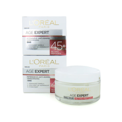 L'Oréal Age Expert 45+ Crème de jour - Retino Peptiden (Ensemble de 2)