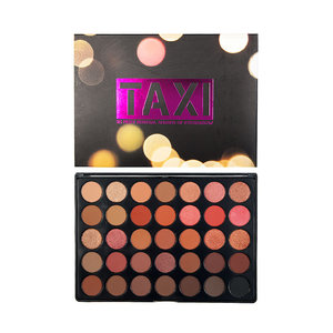 Taxi 35 Fiery Neutral Shades Palette Yeux