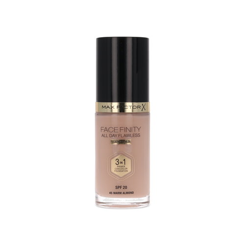 Max Factor Facefinity All Day Flawless 3-in-1 Foundation - 45 Warm Almond