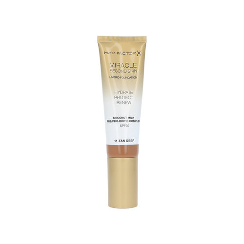 Max Factor Miracle Second Skin Fond de teint - 11 Tan Deep