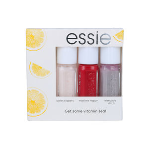 Get Some Vitamin Sea! Mini Nagellak Ensemble-Cadeau - 3 x 5 ml