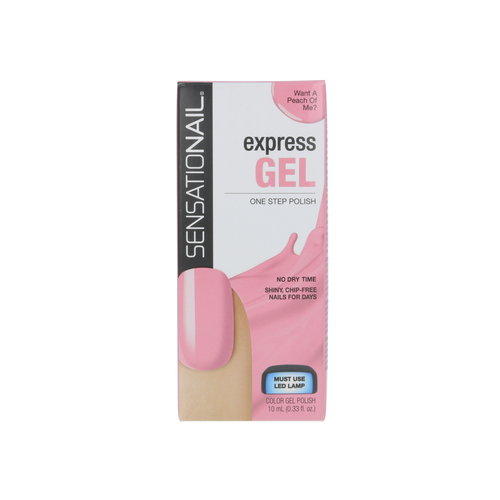 Sensationail Express Gel Nagellak - Want A Peach Of Me?