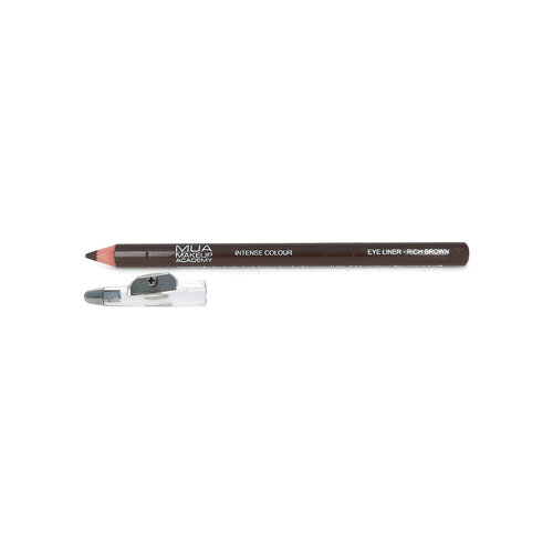 MUA Intense Colour Crayon Yeux - Rich Brown (Avec taille-crayon)