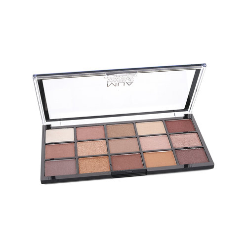 MUA 15 Shade Oogschaduw Palette - Au-Naturel