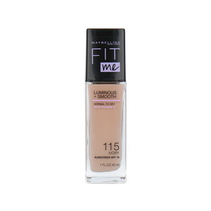 Fit Me Luminous + Smooth Fond de teint - 115 Ivory