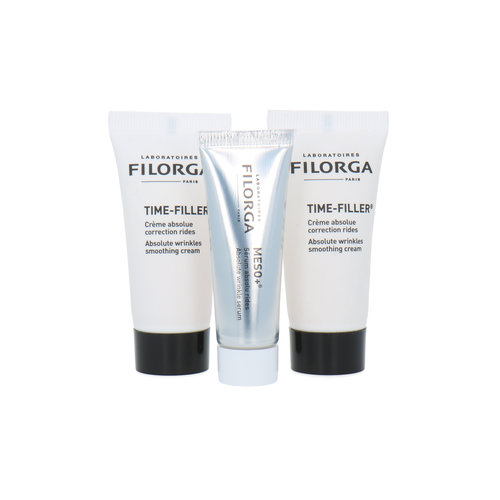 Filorga Paris Time-Filler + Meso Set Anti-Rimpel Crème - 2 x 15 ml, 1 x 10 ml