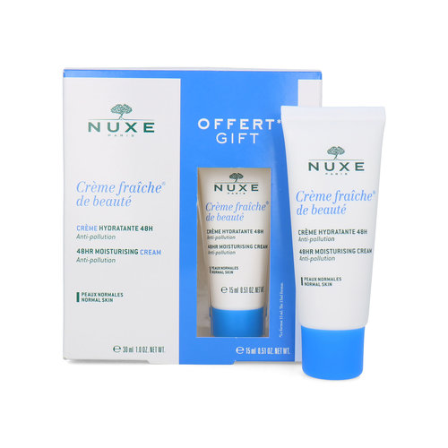 Nuxe Crème Fraîche de Beauté 48H Moisturising Cream Ensemble-Cadeau