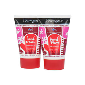 Norwegian Concentrated Unscented Creme pour les mains - 2 x 50 ml (2 pièces)