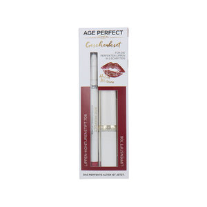 Age Perfect Lipstick + Lipliner Cadeauset - 706 Perfect Burgundy