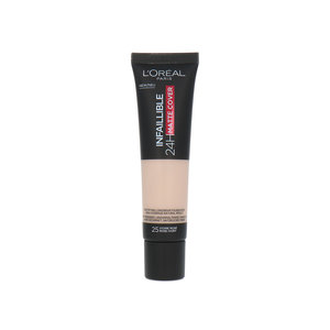 Infallible 24H Matte Cover Foundation - 25 Rose Ivory