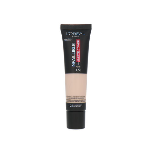 L'Oréal Infallible 24H Matte Cover Foundation - 25 Rose Ivory