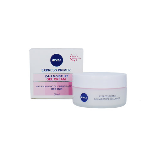 Nivea Express Primer 24H Moisture Gel Cream - 50 ml