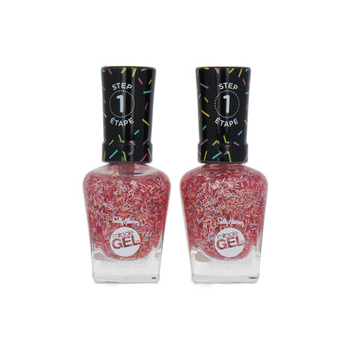 Sally Hansen Miracle Gel Nagellak - 161 Mixture Perfect (set van 2)