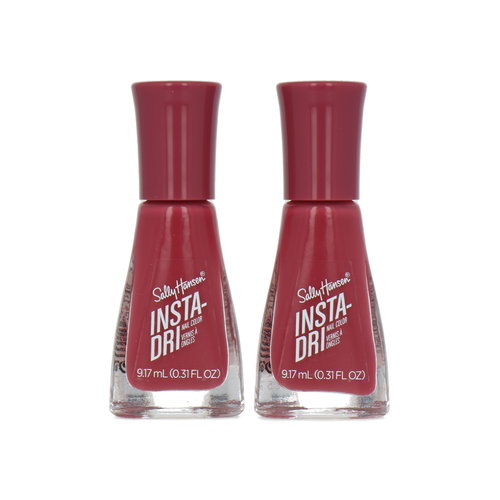 Sally Hansen Insta-Dri Nagellak - 413 Expresso (set van 2)