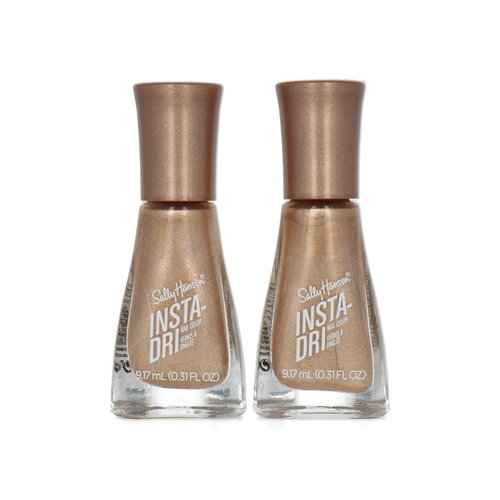 Sally Hansen Insta-Dri Nagellak - 153 Go For Gold (set van 2)