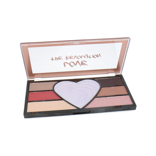 Makeup Revolution Love The Revolution Eyeshadow & Highlighter Palette