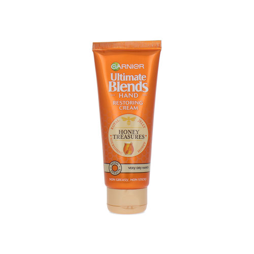 Garnier Ultimate Blends Hand Restoring Cream 75 ml - Honey Treasures (Voor zeer droge handen)
