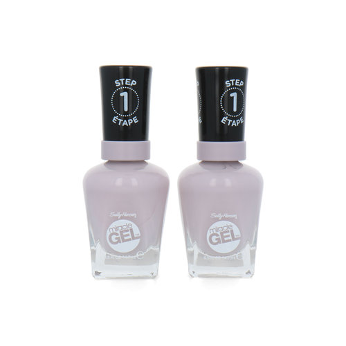 Sally Hansen Miracle Gel Vernis à ongles - 226 Get In Carnation (2 pièces)