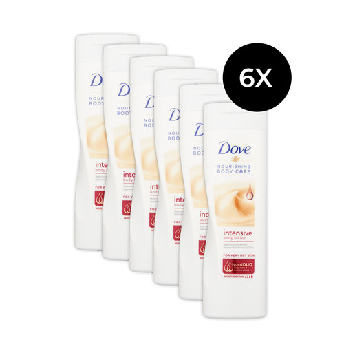 Dove Nourishing Body Care Intensive Body Lotion - 250 ml (6 pièces)