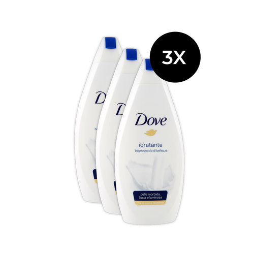 Dove Idratante (Deeply Nourishing) Shower Gel - 500 ml (3 stuks)