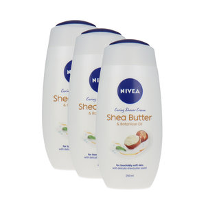 Caring Shea Butter & Botanical Oil Shower Cream - 250 ml (3 pièces)