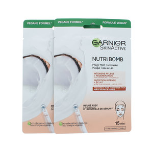 Skin Active Nutri Bomb Vegan Masker - Coco (set van 2)