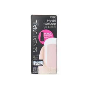 Gel Color Nagellak - French Manicure Clear + Bonus White Gel