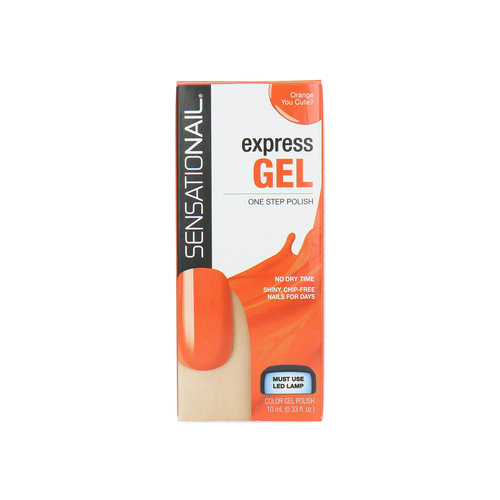 Sensationail Express Gel Nagellak - 71705 Orange You Cute?