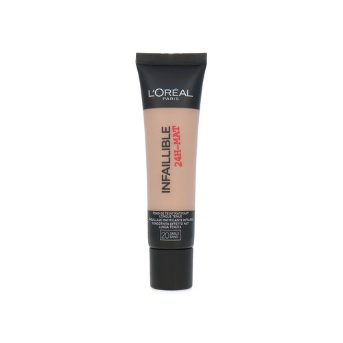 L'Oréal Infallible 24H Matte Fond de teint - 20 Sand