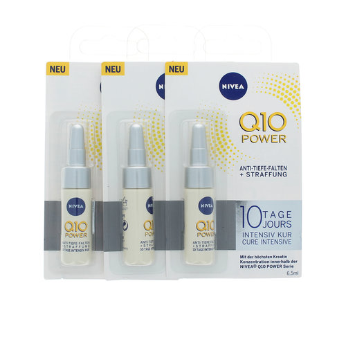 Nivea Q10 Power Deep Wrinkle Concentrate Sérum - 3 x 6,5 ml