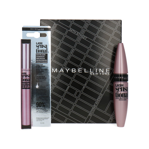 Maybelline Cadeauset - Lash Sensational Boosting Serum - Lash Sensational Mascara Black