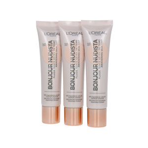 Bonjour Nudista Awakening Skin Tint BB Cream - Light (set van 3)