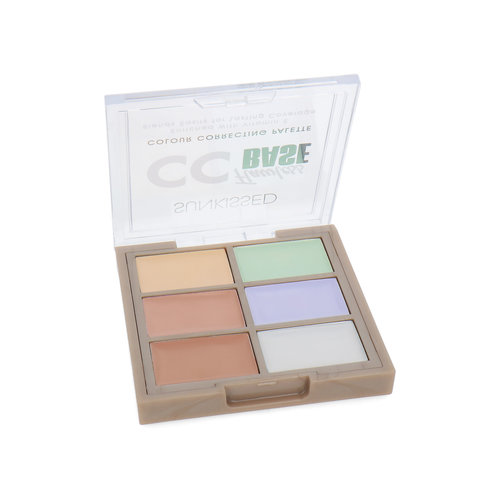 Sunkissed CC Flawless CC Base Colour Correcting Palette