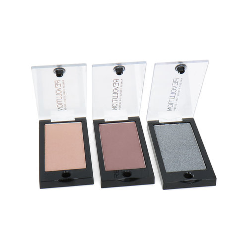 Makeup Revolution Mono Oogschaduw - hung up-finally-frozen (3 stuks)