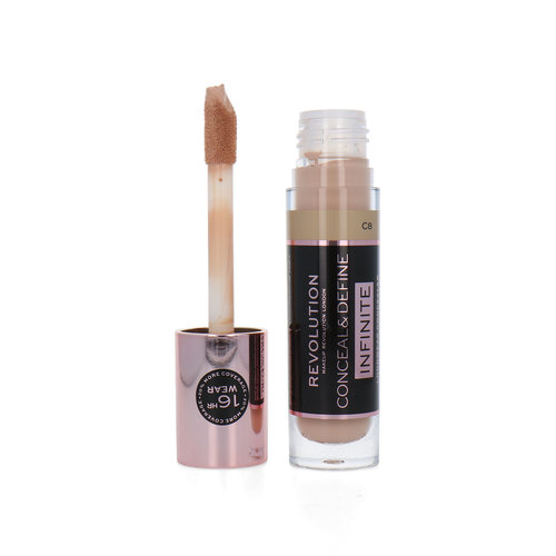 Makeup Revolution Conceal & Define XL Infinite Longwear Concealer - C8