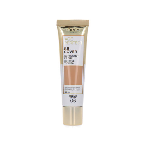 L'Oréal Age Perfect BB Cover Cream - 06 Medium Honey (SPF 50)