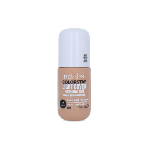 Revlon Colorstay Light Cover Foundation - 220 Natural Beige (SPF 30)