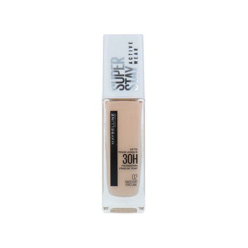 Maybelline SuperStay Active Wear 30H Fond de teint - 02 Naked Ivory