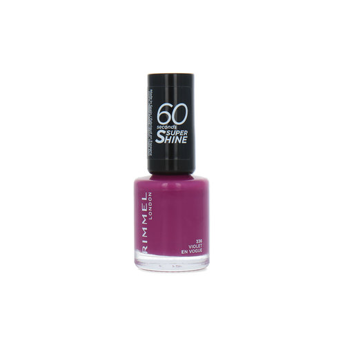 Rimmel 60 Seconds Super Shine Nagellak - 336 Violet En Vogue